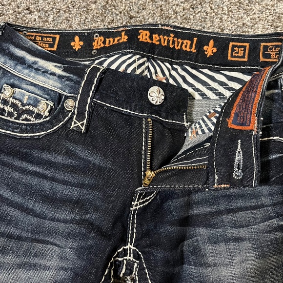 JUST IN! - Rock Revival Women's Jeans Size 26, Bootcut - Picture 6 of 16